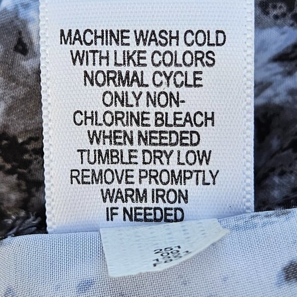 GO International Black/White Lightweight Dress - XL - Picture 5 of 7